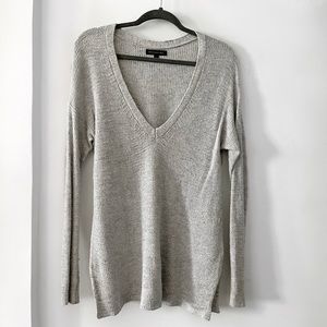 Banana Republic Grey Oversized Sweater